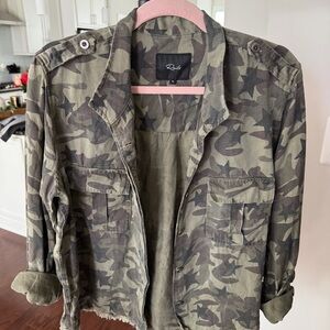 Rails Camouflage Jacket in Green and Brown